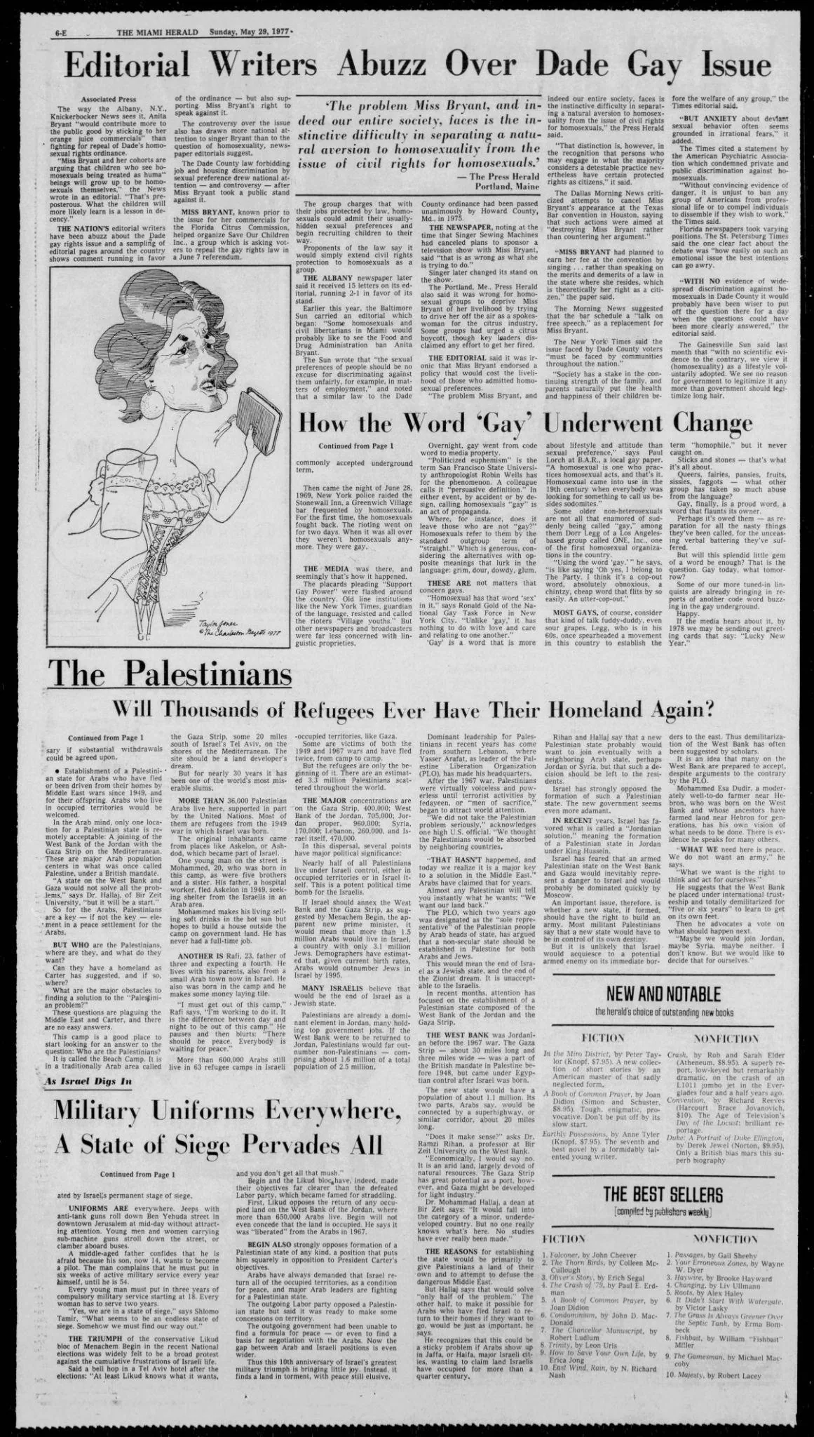 The Palestinians — The Miami Herald, 29 May 1977
