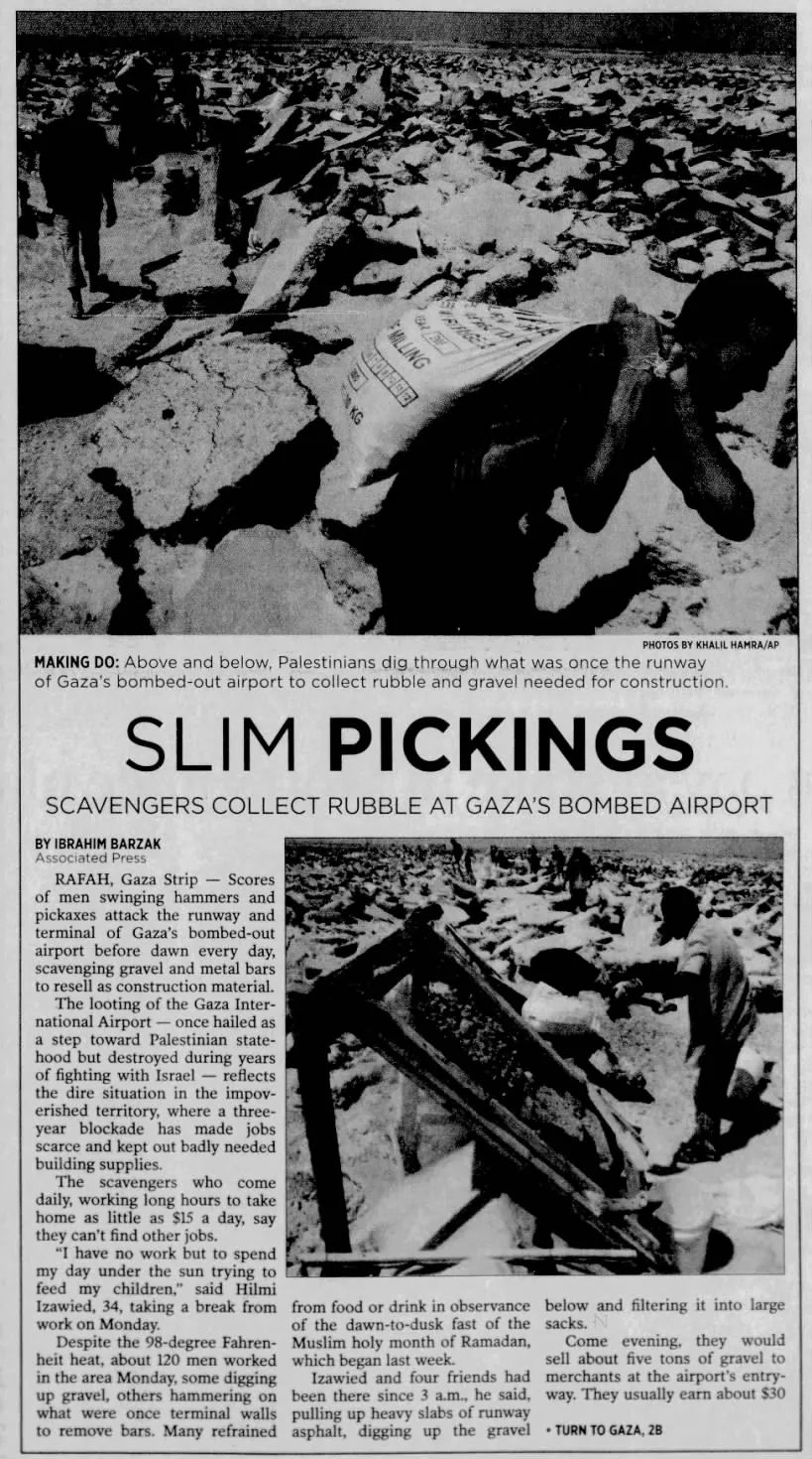 Rubble — The Miami Herald, 19 August 2010
