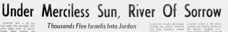 Under Merciless Sun, River Of Sorrow — The Herald Sun, 19 June 1967