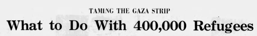 What to Do With 400,000 Refugees — The Morning Union, 25 August 1971