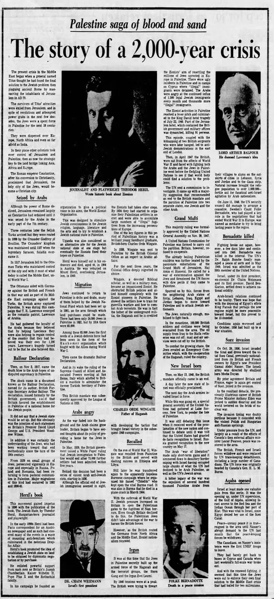 The story of a 2,000-year crisis — Austin American Statesman, 5 August 1967