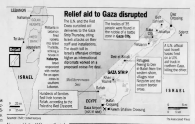Relief aid to Gaza disrupted — Associated Press, 9 January 2009