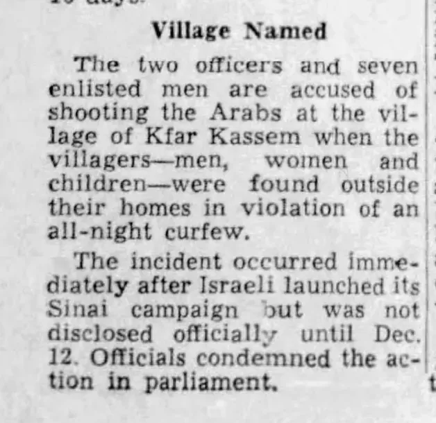 Village Named — The Evening Gazette, 15 November 1957