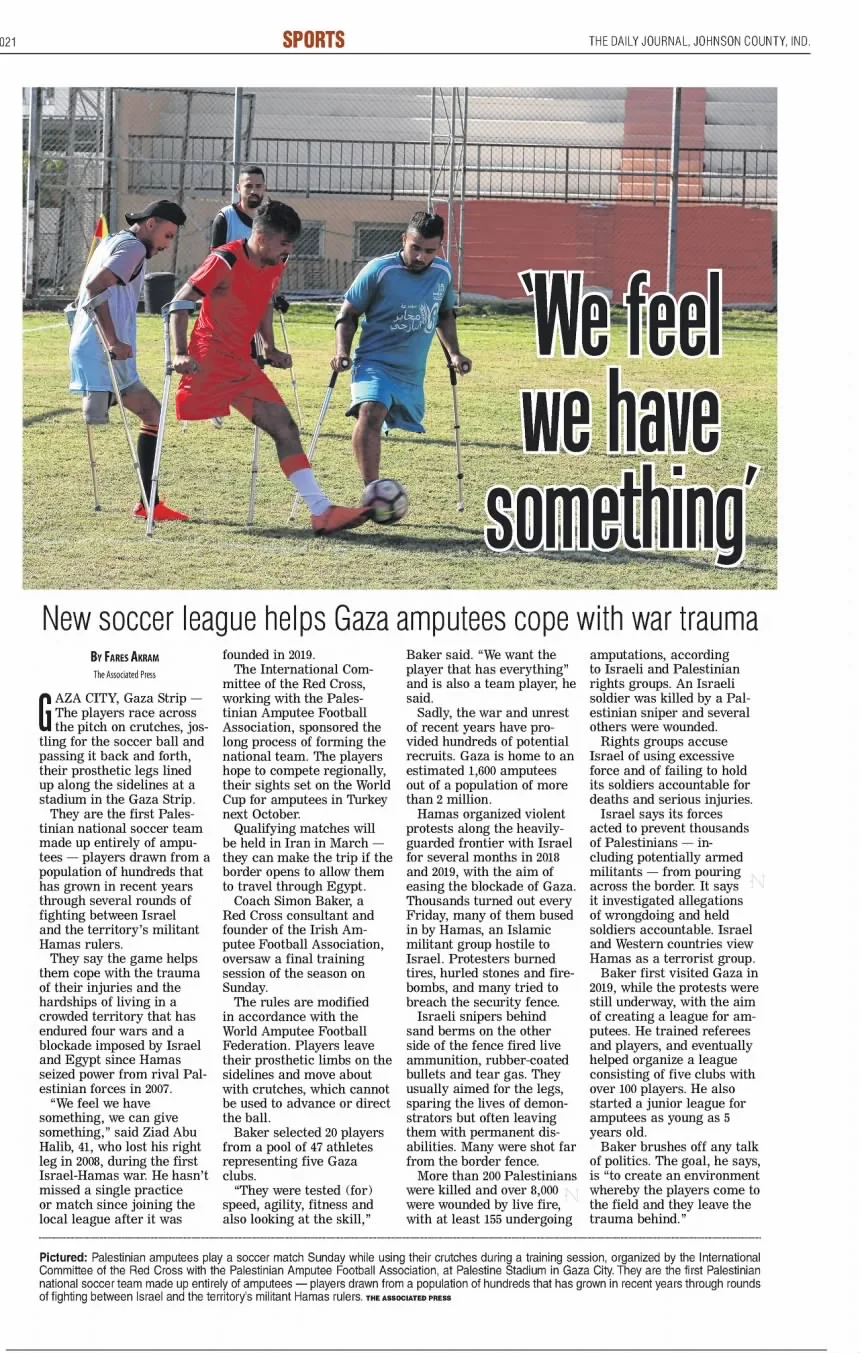 ‘We feel we have’ — The Daily Journal, 9 December 2021