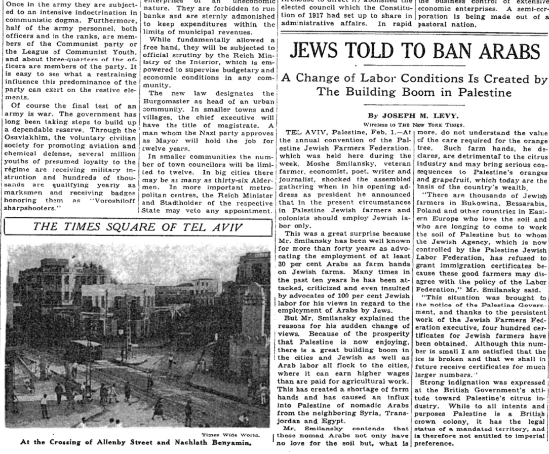 Once in the Army They Are Subject &mdash; The New York Times, 3 February 1935