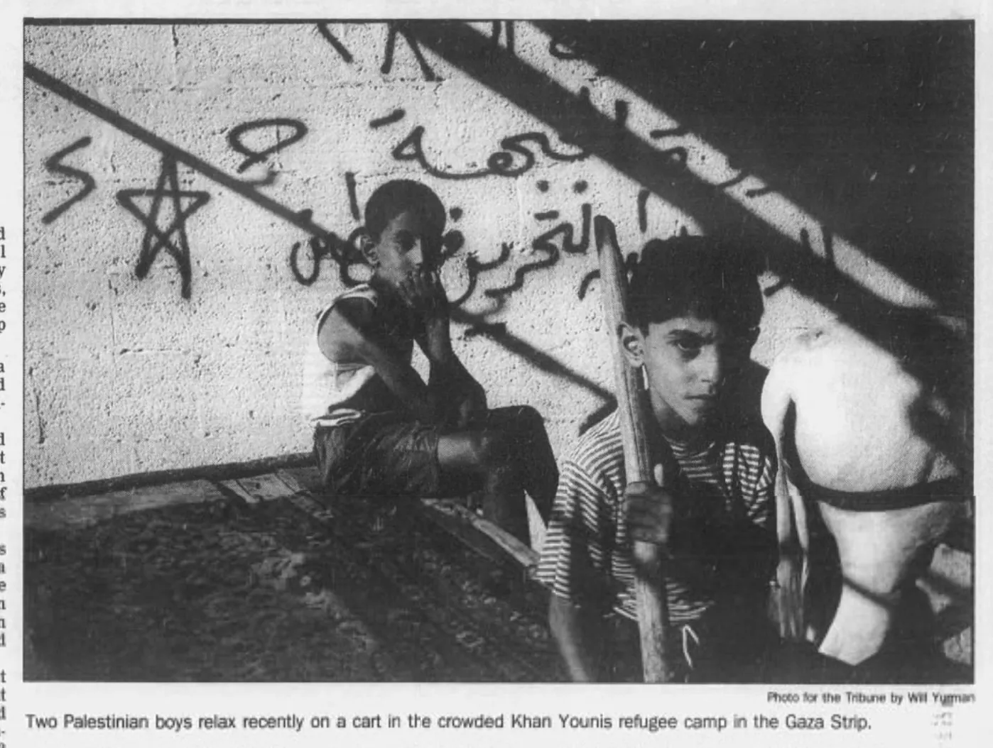 Graffiti in the occupied territories — Chicago Tribune, 3 September 1997