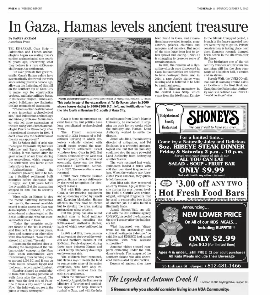 8HONEY8 . &mdash; The Herald, 7 October 2017