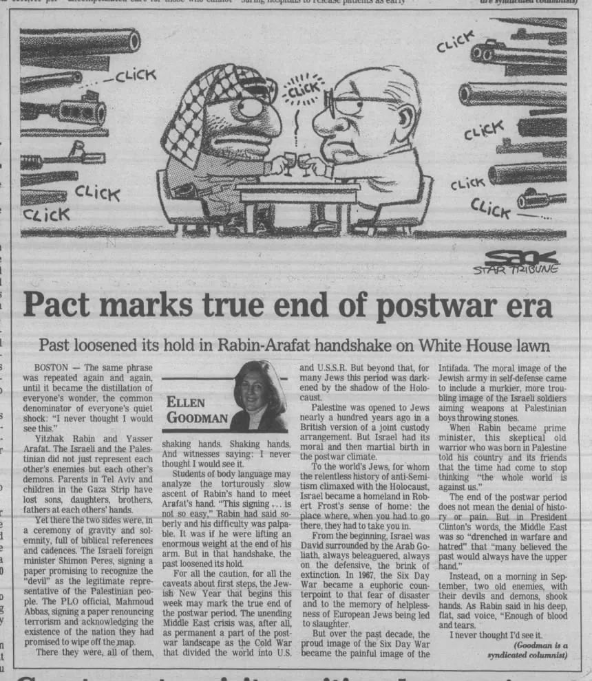 CLICK Pact marks true end of postwar era — Pottsville Republican, 15 September 1993