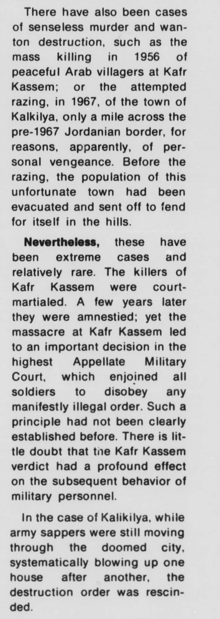 Cases of senseless murder and wanton destruction &mdash; Wisconsin Jewish Chronicle, 19 January 1973