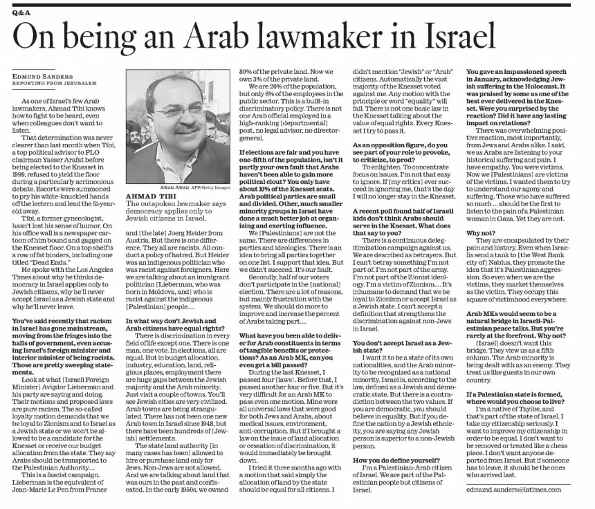 Q&A: 80% of the private land &mdash; Los Angeles Times, 23 May 2010