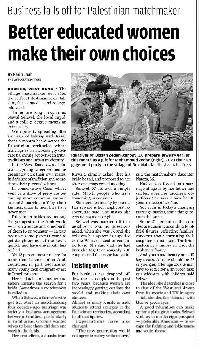 Better educated women make their own choices &mdash; St. Louis Post-Dispatch, 21 January 2007
