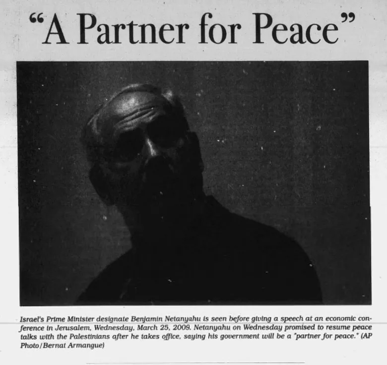 “A Partner for Peace” — Taylorville Daily Breeze-Courier, 25 March 2009
